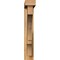 Ekena Millwork Balboa Block Rough Sawn Bracket w/ Offset Brace, Western Red Cedar, 4"W x 20"D x 24"H BKT0402X20X24BOA05RWR - alternate 2